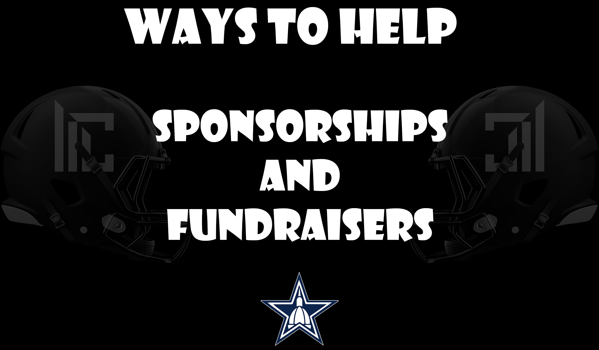 Become a Sponsor or Fundraiser
